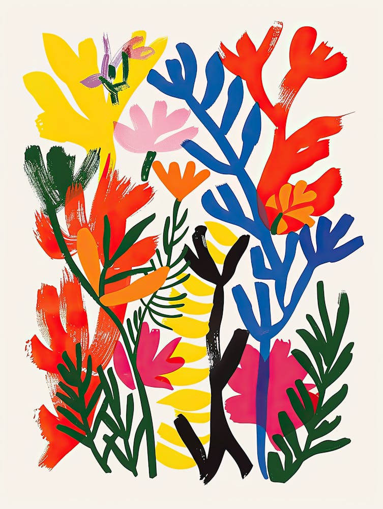Dreamy Wilderness Matisse Style