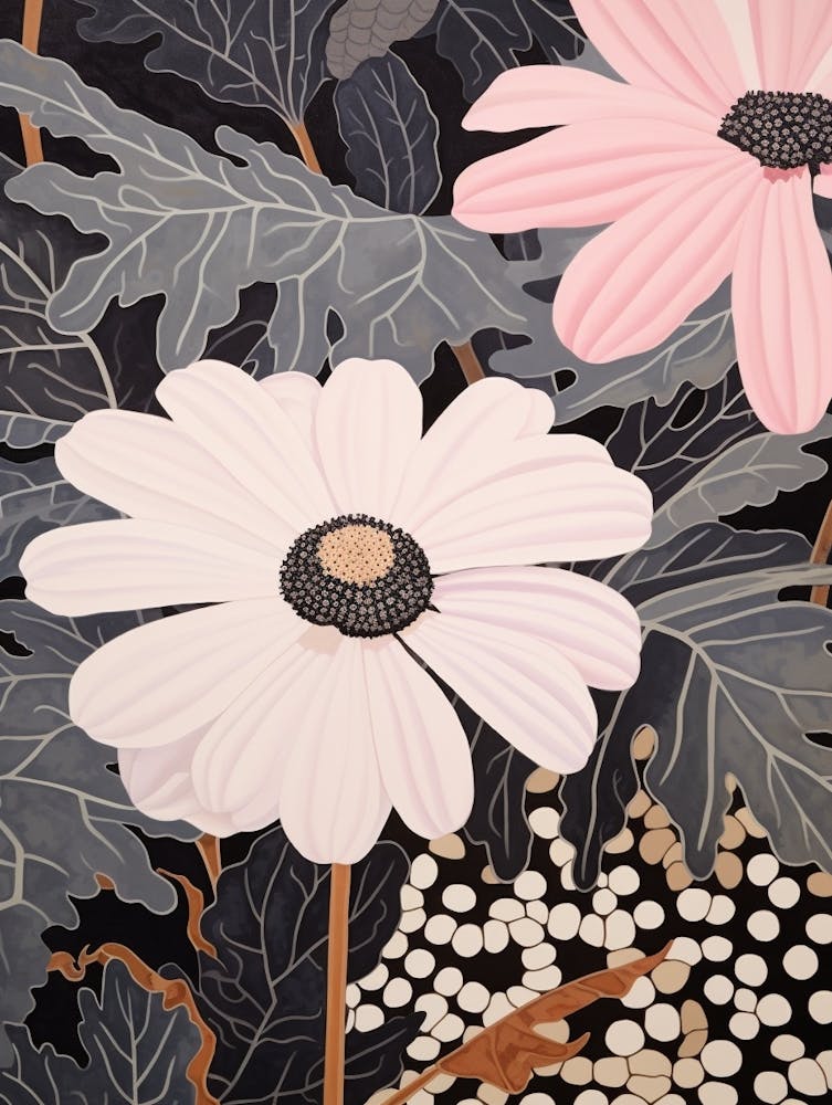 Flower Illustration Cineraria 2