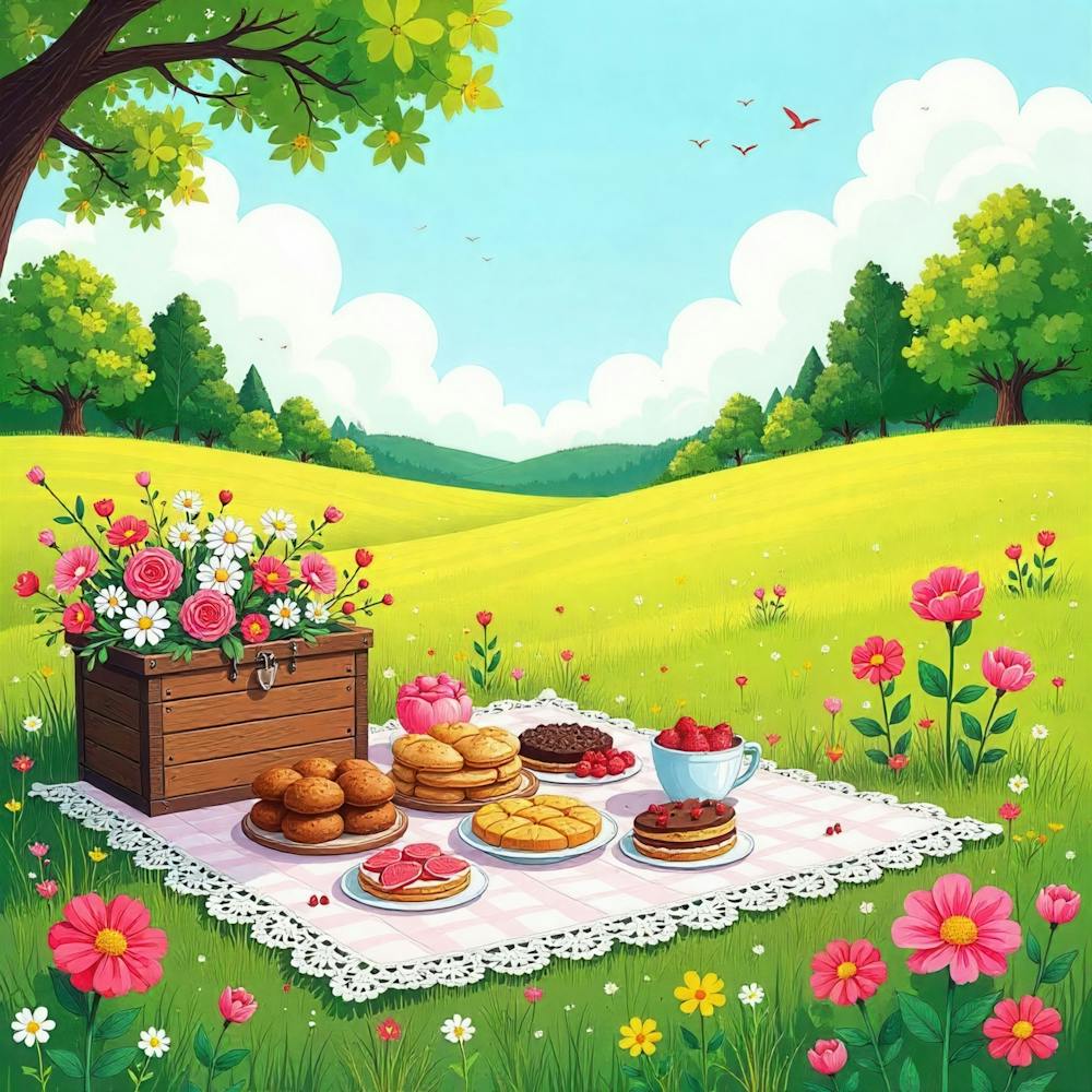 Picknick im Park