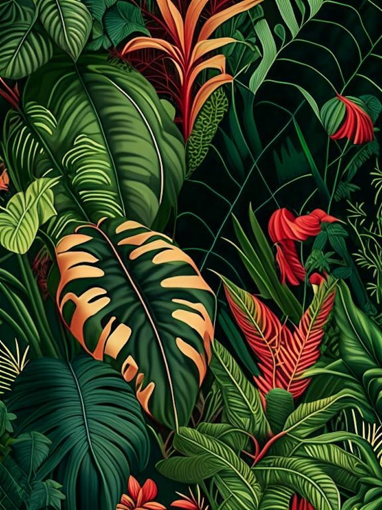 Jungle Patterns 5 Botanicals