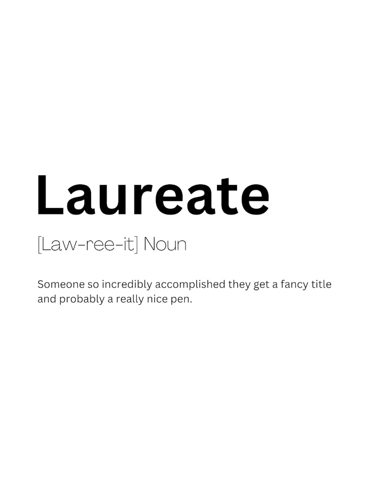 Laureate Definition Meaning
