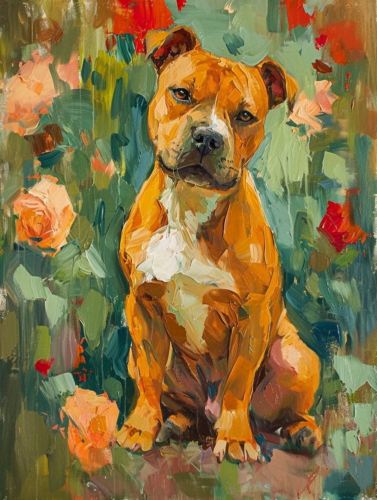 Yorkshire Terrier Acrylic Painting 2