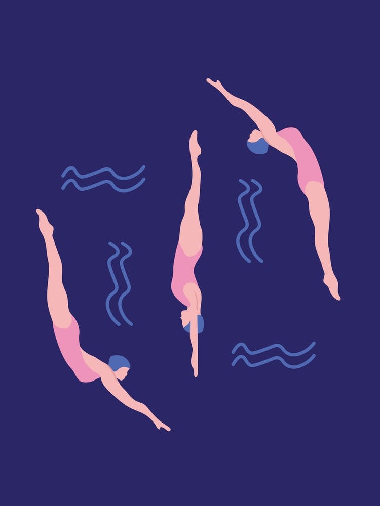 Minimal Swimming Time