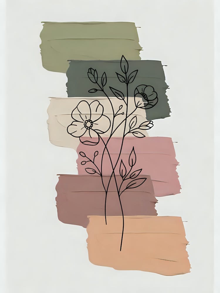 Color Palette Ii Canvas Print