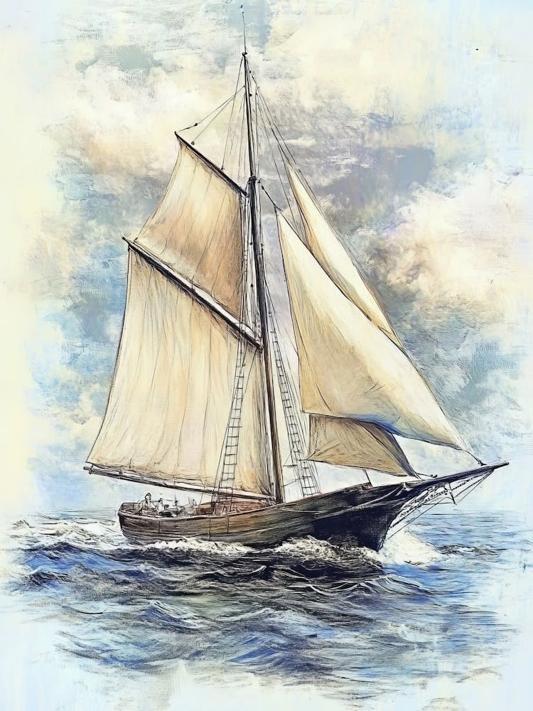 Sailboat In The Ocean