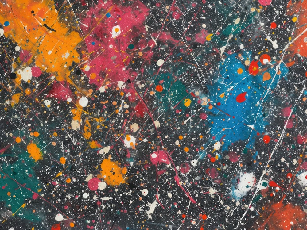 Contemporary Artwork Inspired By Jackson Pollock 4