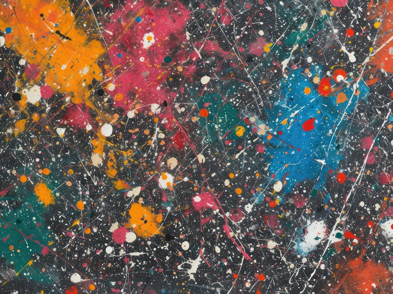 Contemporary Artwork Inspired By Jackson Pollock 4