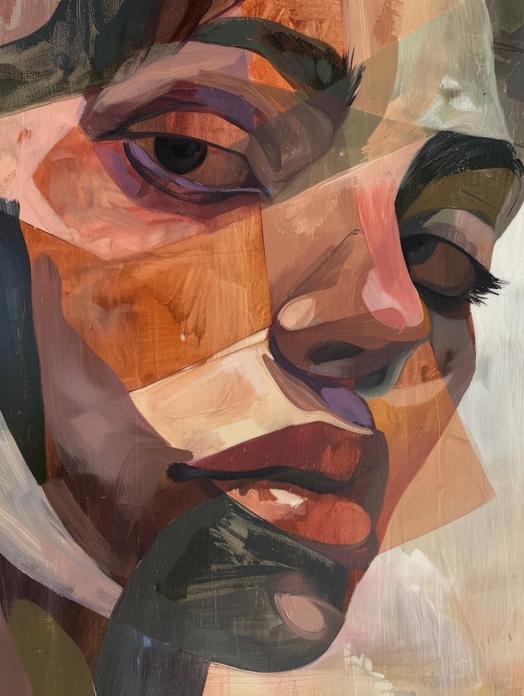Abstract Portrait Of A Woman 38