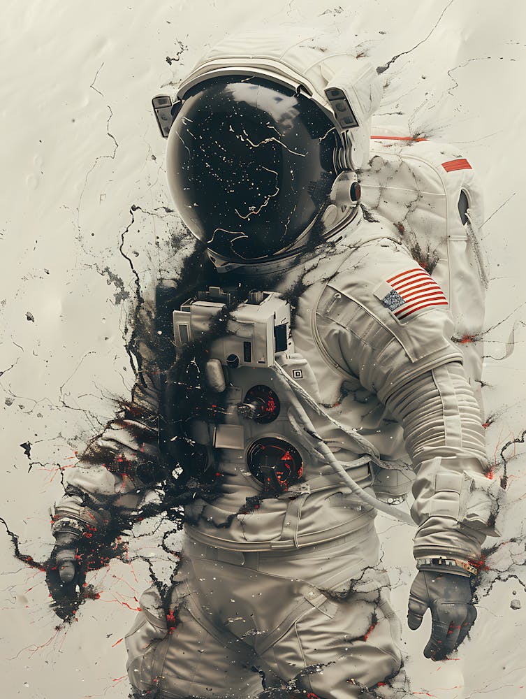 Epischer Fantasy-Astronaut 5