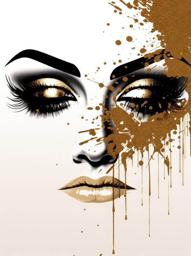 Splatter Makeup