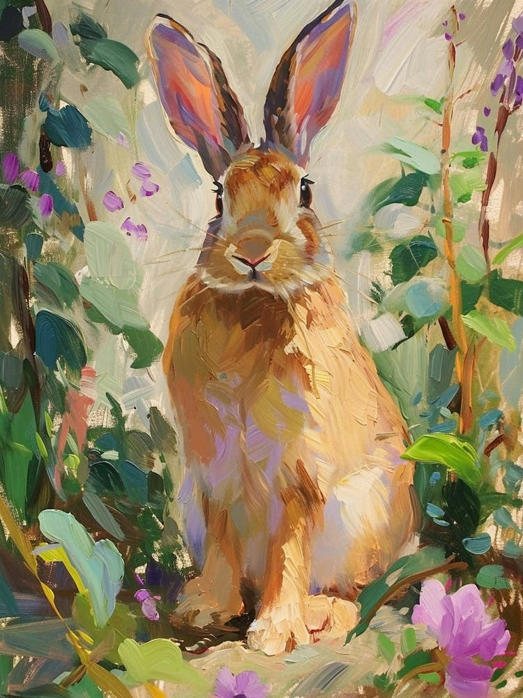 Californian Rabbit Painting 1