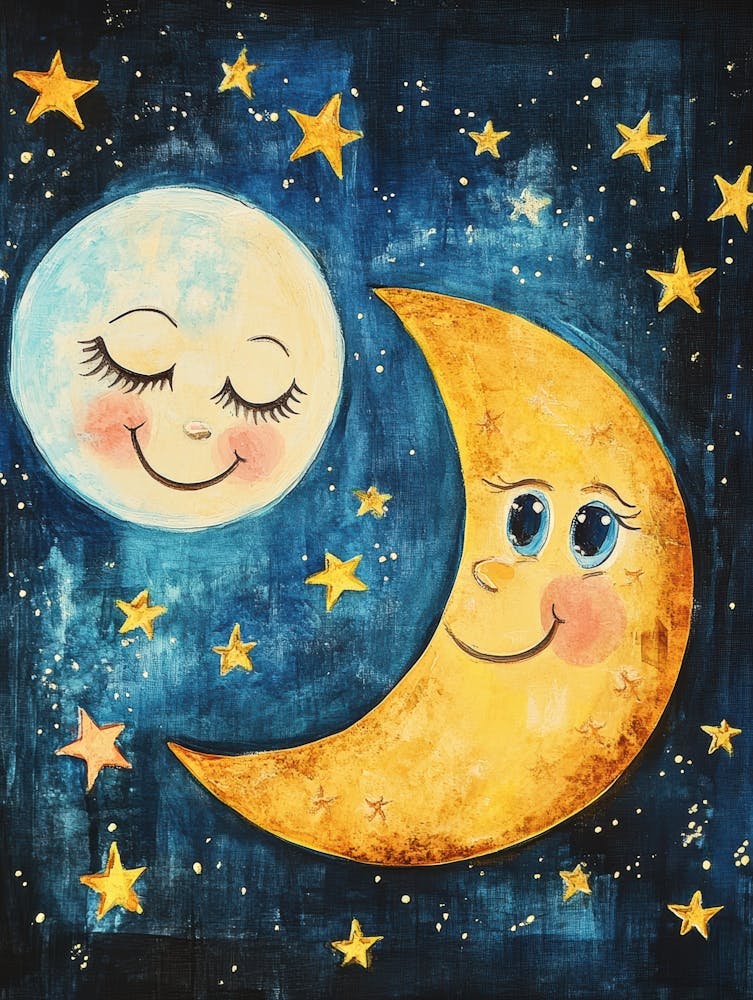 Moon And Stars 20