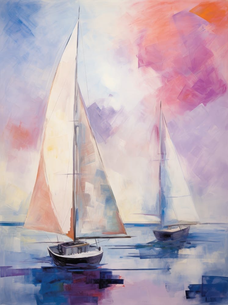Sailboats On The Ocean