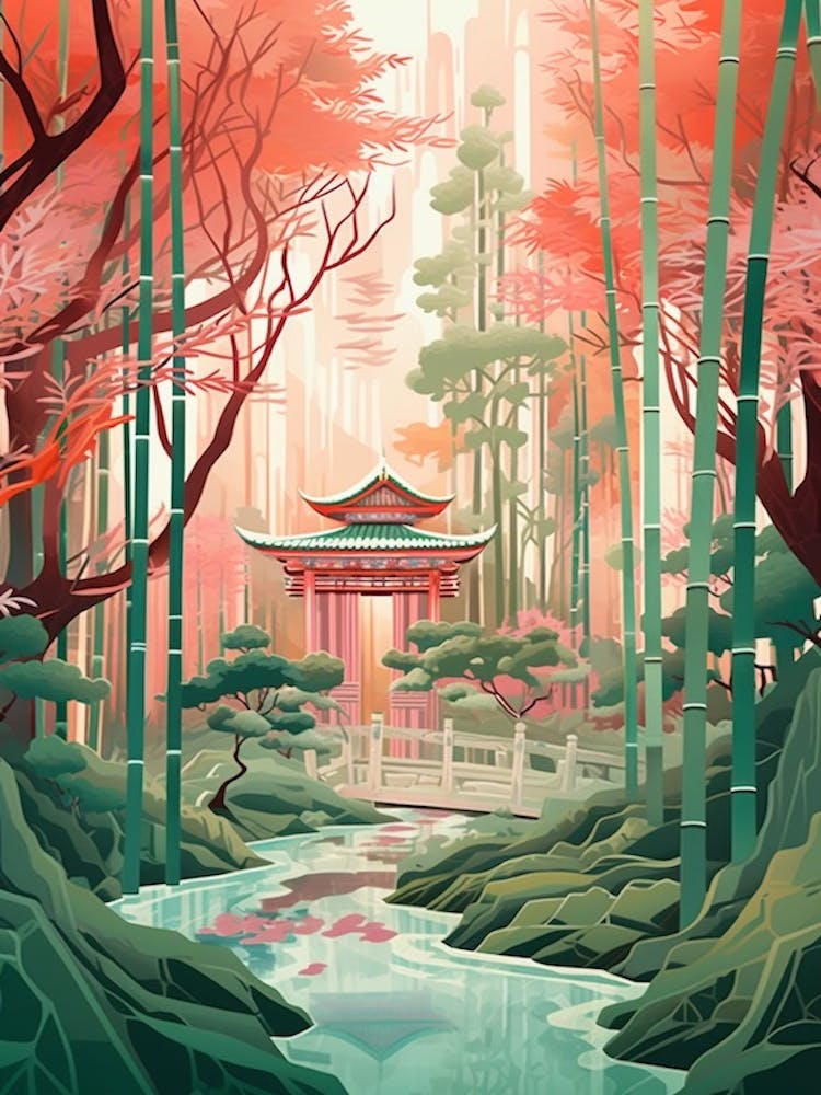 The Sagano Bamboo Forest Japan