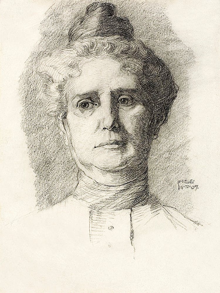 The Artist’S Mother (1907), Egon Schiele