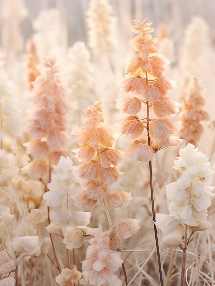 Boho Dried Flowers Coral Bells 2