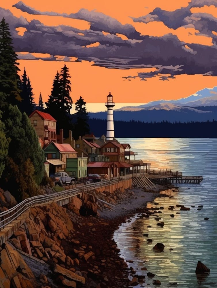 Port Townsend Retro Pop Art 6