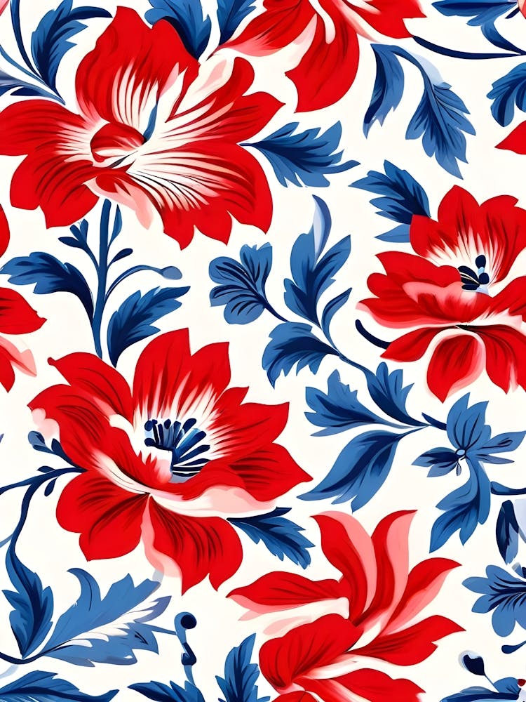 Russian Floral Pattern 1