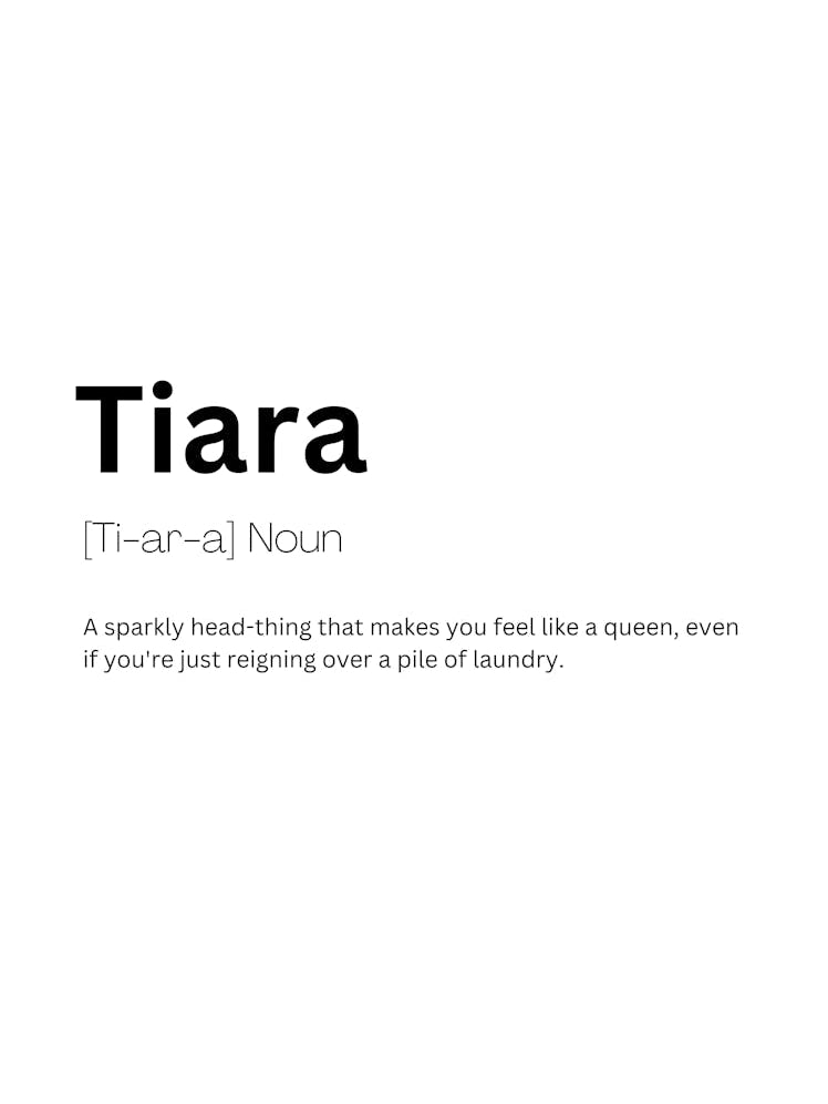 Tiara Definition Meaning