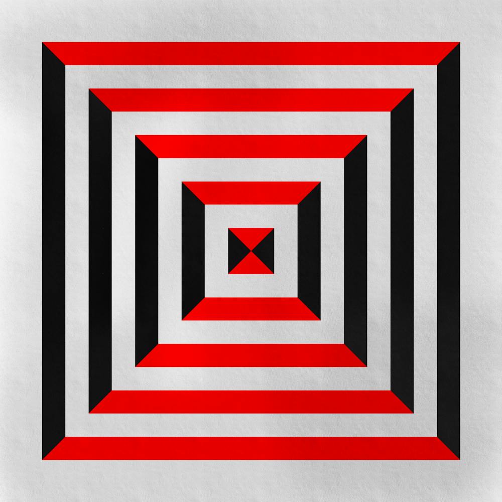 Red And Black Square