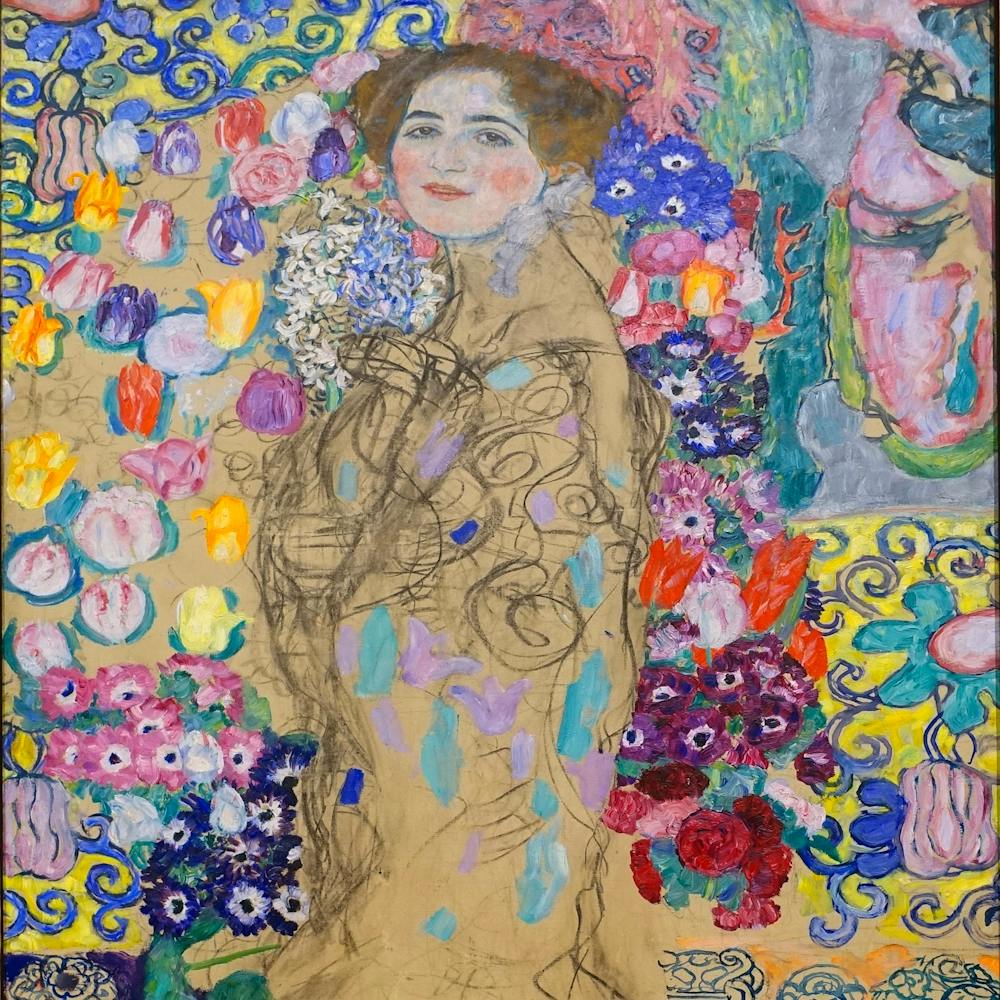 Gustav Klimt Portrait Of Ria Munk Iii, By , 1917, Unfinished