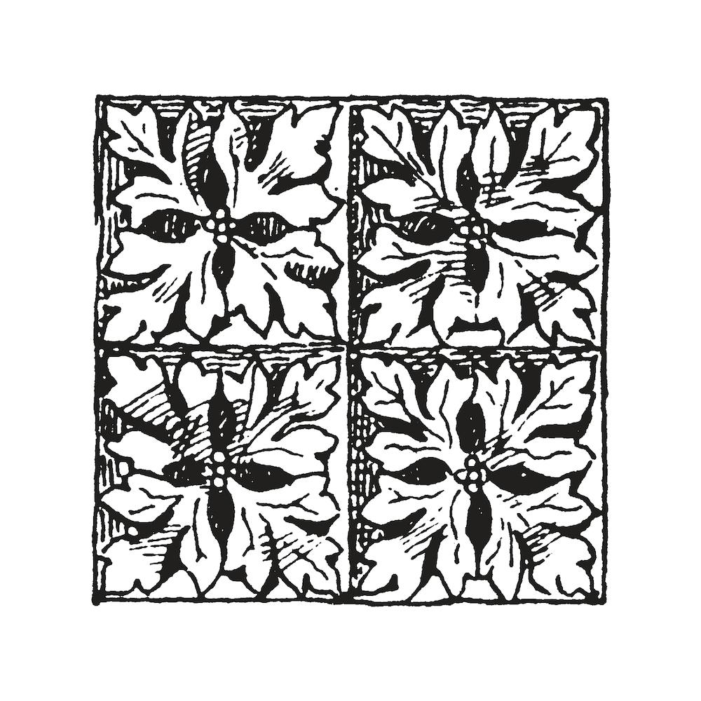 Sketched Boho Tile Art 2