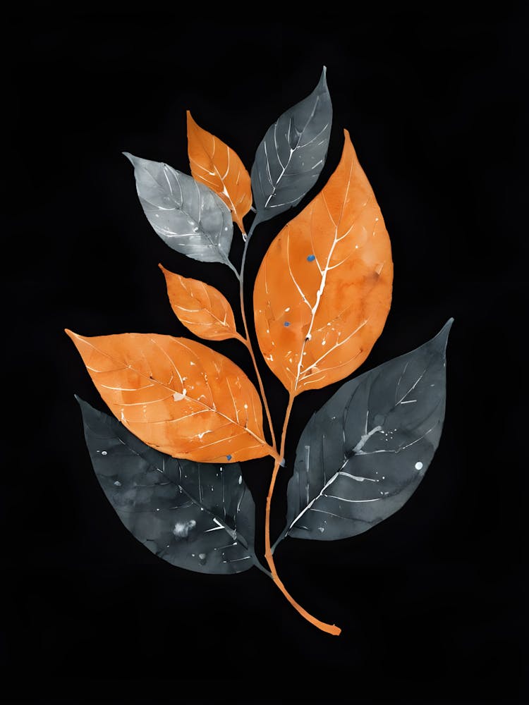 Feuilles Abstraites 9