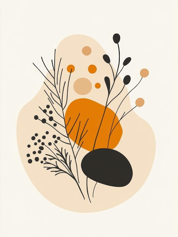 Abstract Floral Painting 39