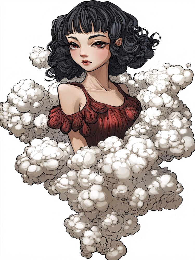Girl In Clouds