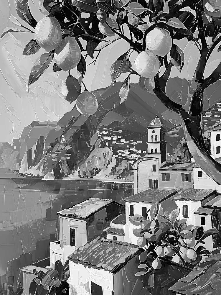 Peinture Noir et Blanc 27