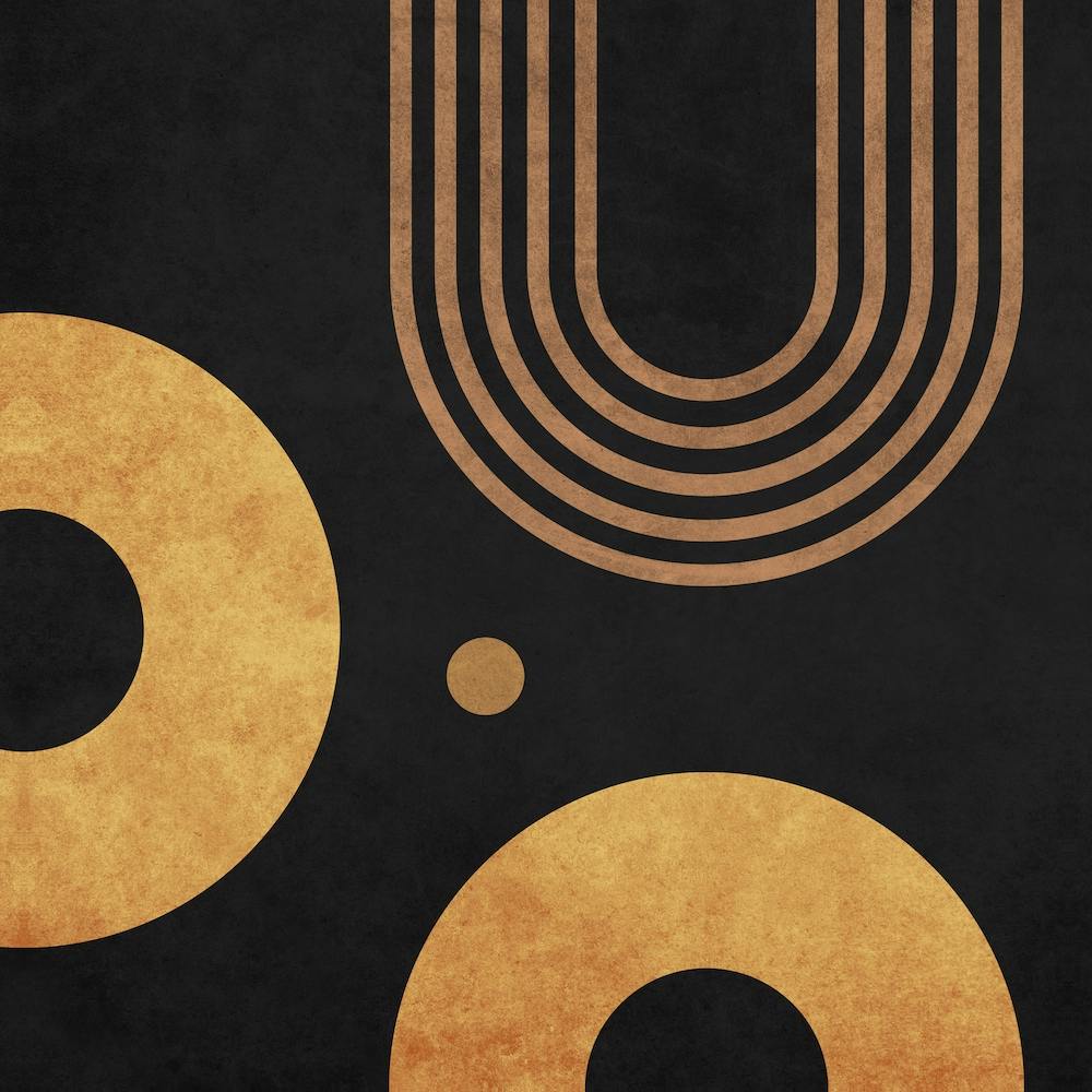 Transitions In Black 3 Square