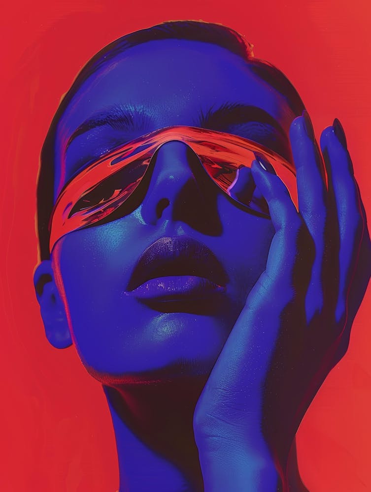 'Blue And Red'