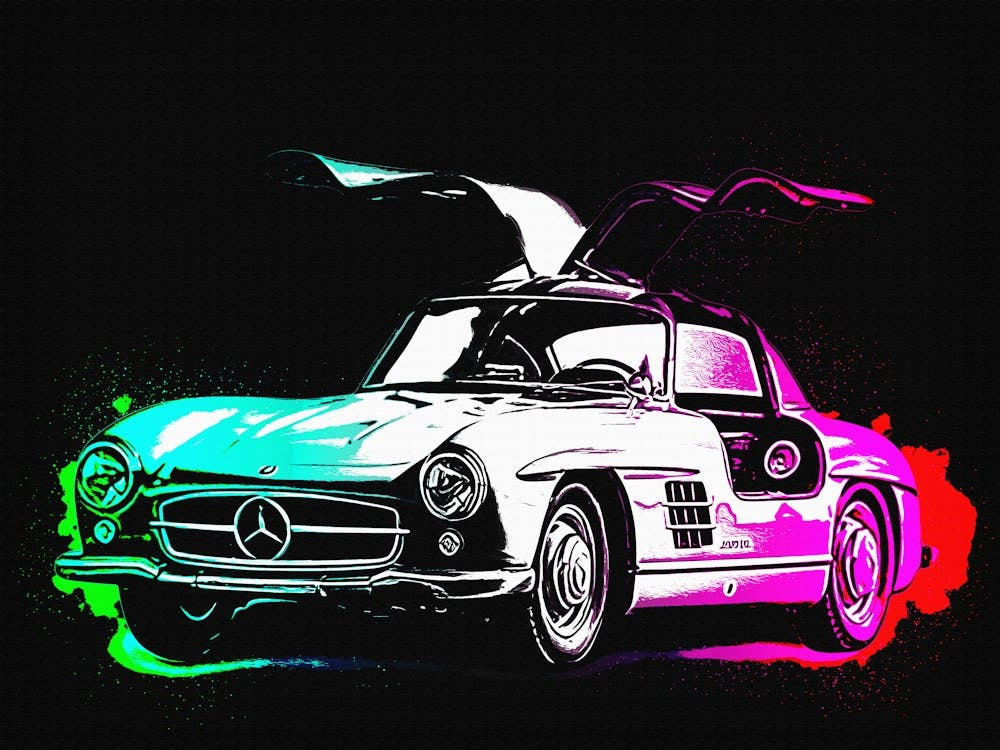 Mercedes Benz 300sl Gullwing 1