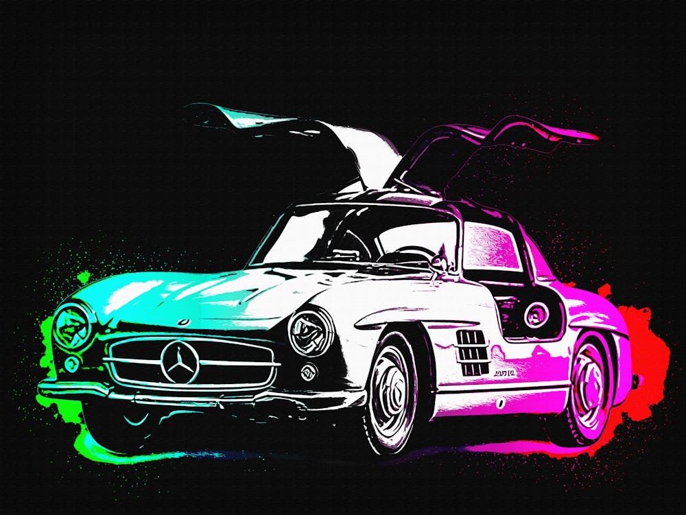 Mercedes Benz 300sl Gullwing 1