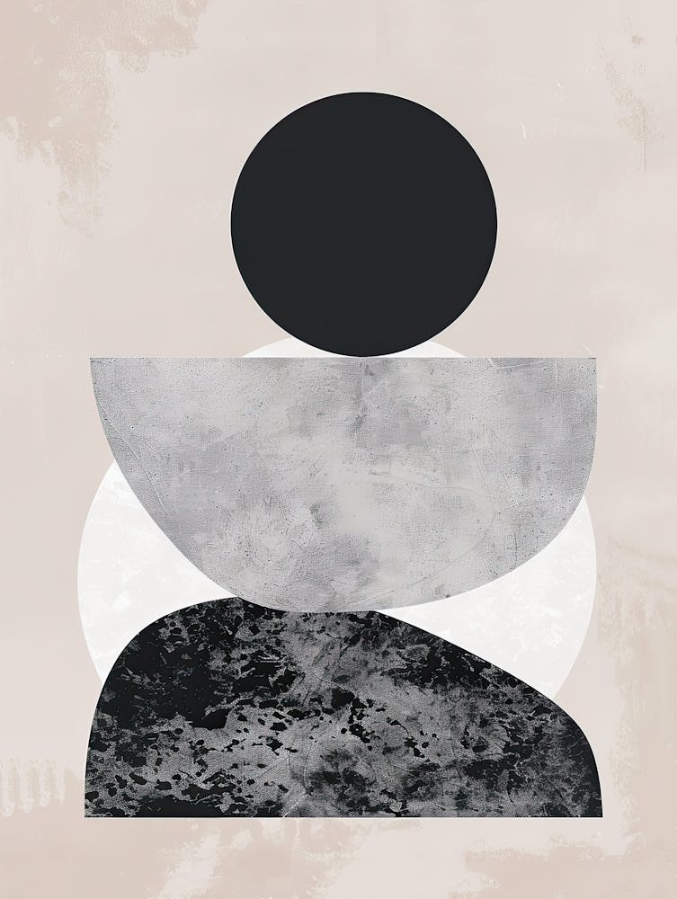 Abstrait Noir Et Blanc 1
