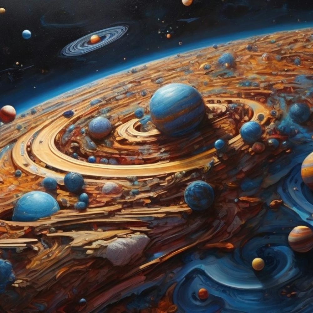 Planets In Space