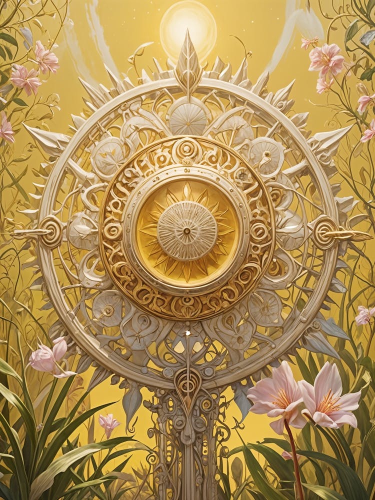 Golden Sun Wheel no2