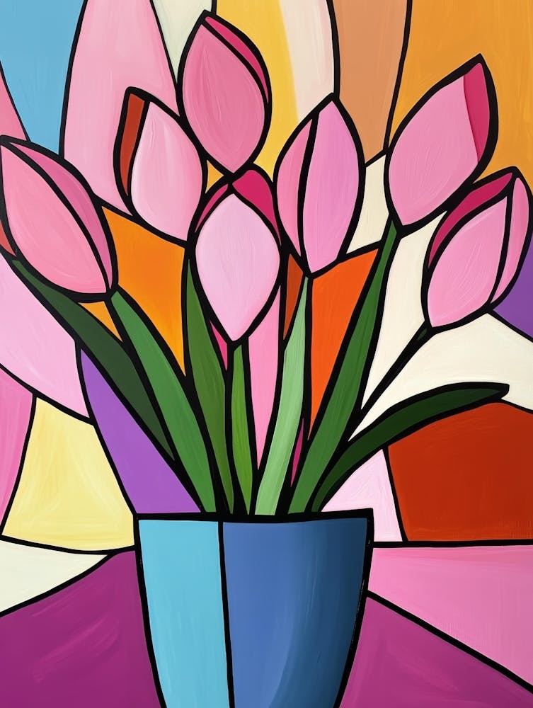 Tulips In A Vase 40