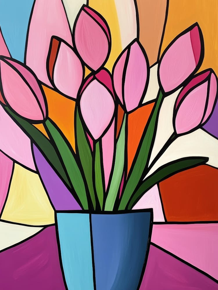 Tulips In A Vase 40