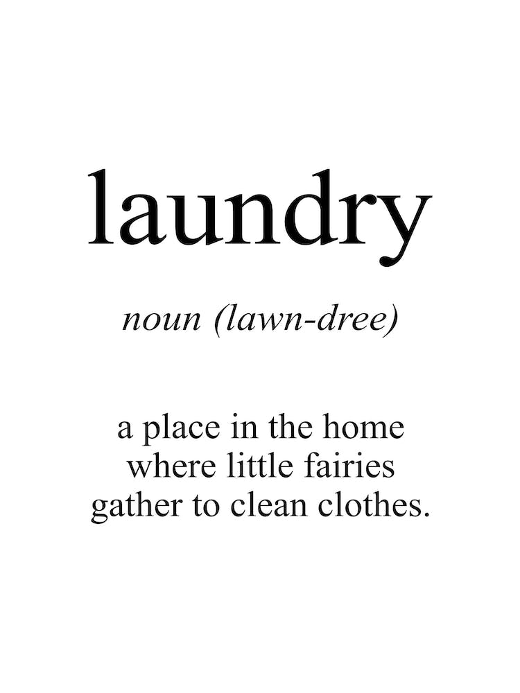 Laundry Meaning