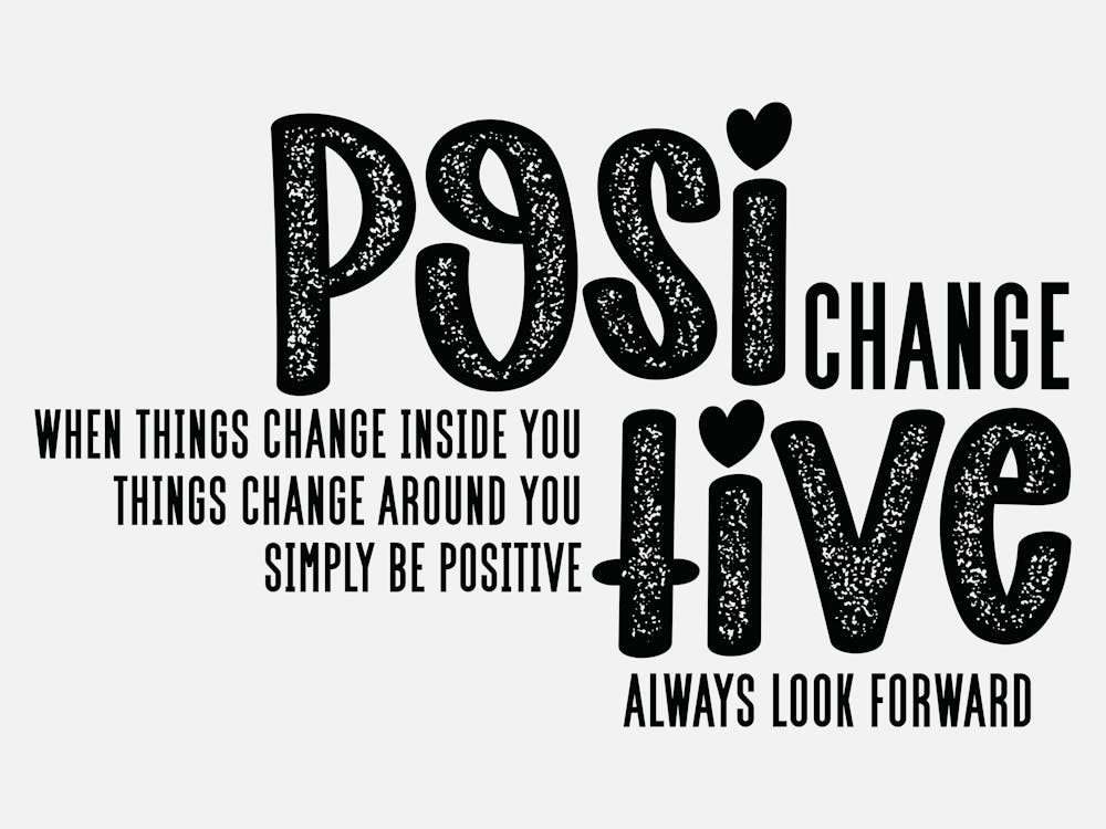 Positive change when things inside you 3