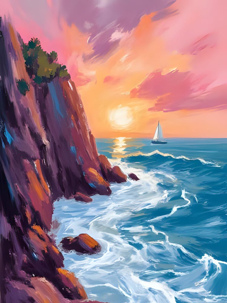 Sunset On The Cliffs 2