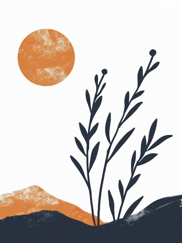 Sunset In The Mountains 71