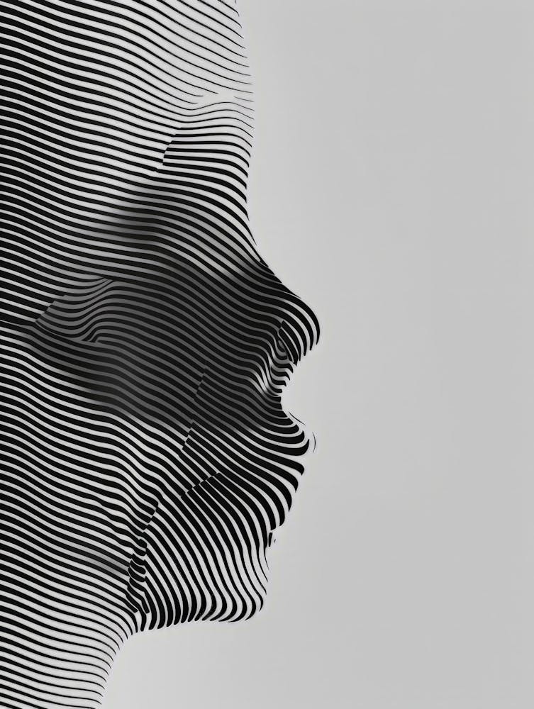 Abstract Portrait Of A Woman 32