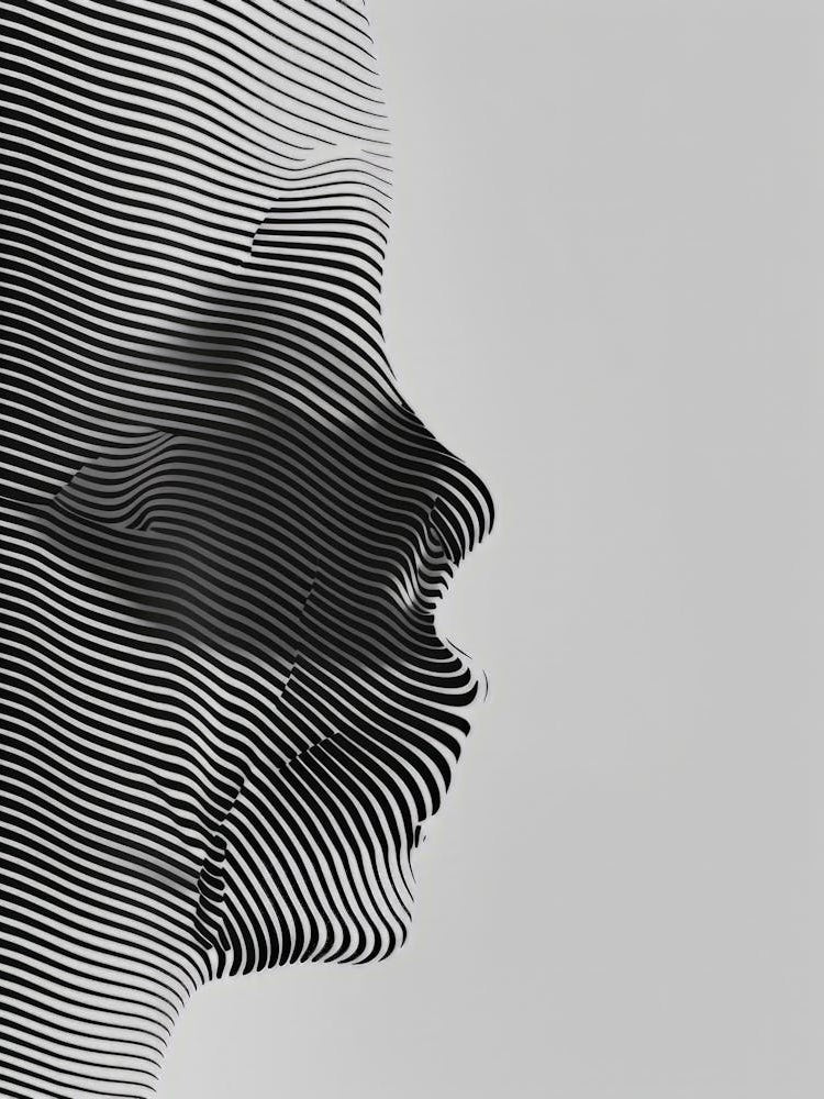 Abstract Portrait Of A Woman 32