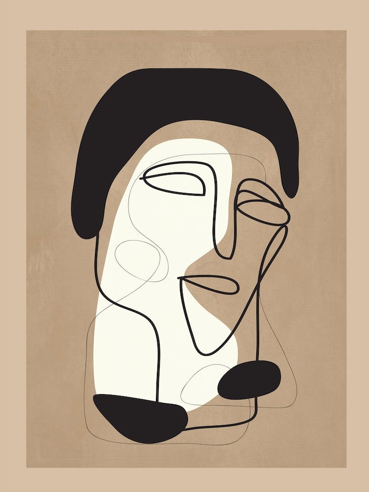 Modern Art Face 1