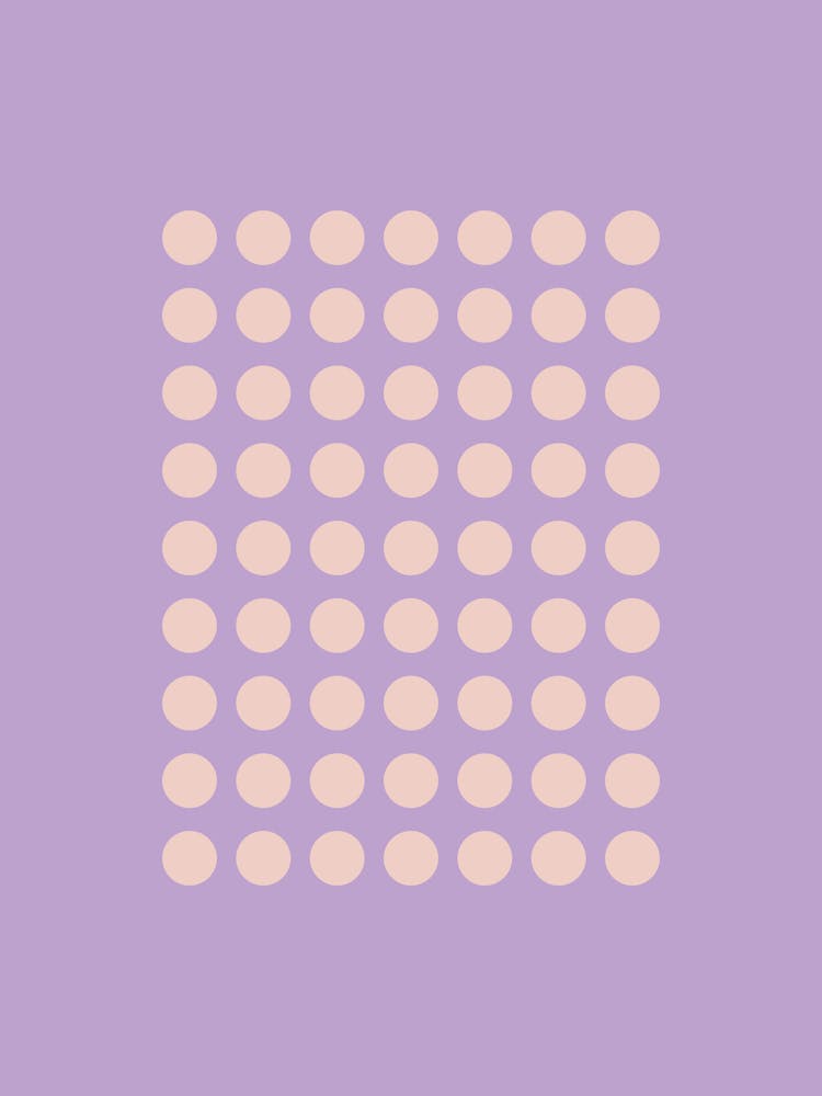 Geometric Dots Purple