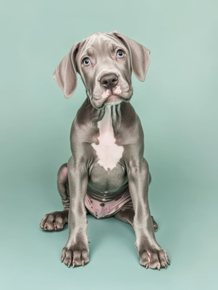 Dalmatian Puppy. Generated AI. 1