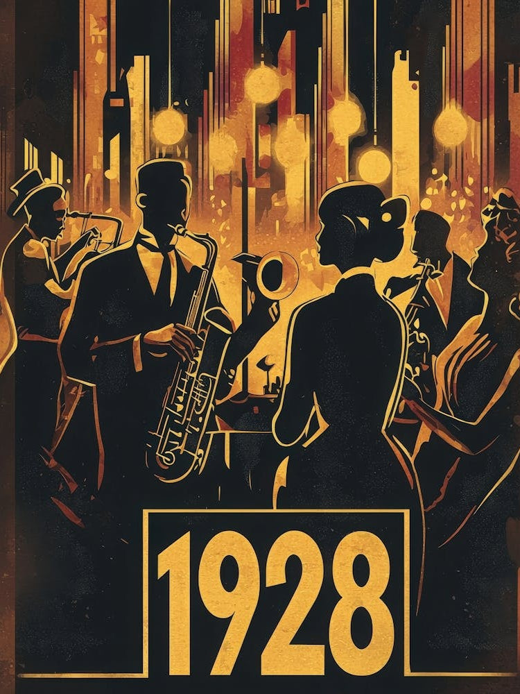 Aihrgdesign A Vintage Entertainment Poster Depicting The Vibr 5180ae1f 942d 45cb Af3b 333df3e0d529 1