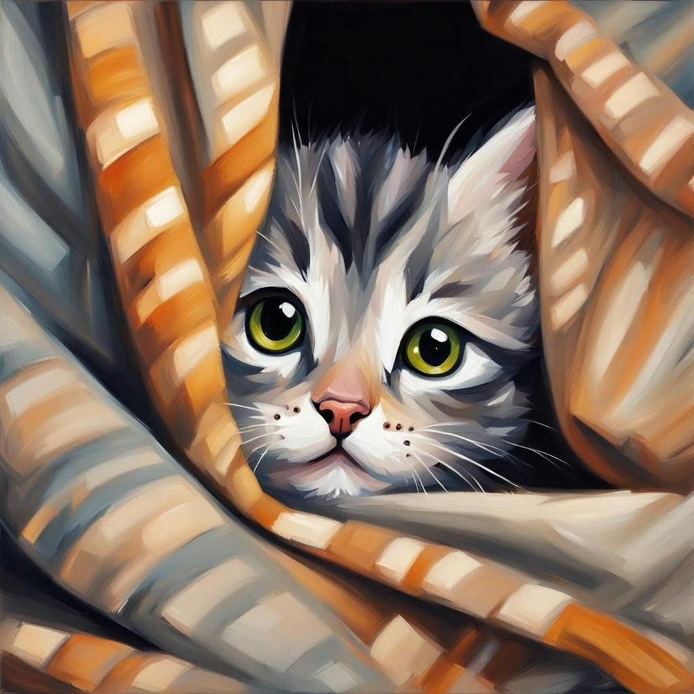 Loki the Cozy Kitten